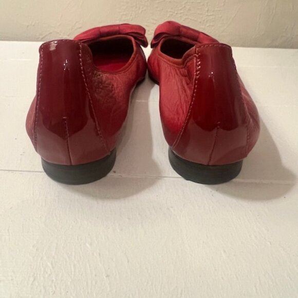 Brighton Red Flats with Embellishments - Picture 3 of 7
